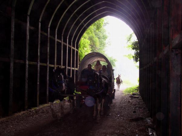 Entering Sharp's Tunnel